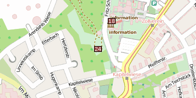 Stadtplan Skulpturenpark Zollverein Essen