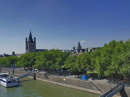 Fotos Groß St Martin am Rheinufer | Köln