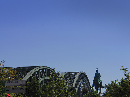 Foto Hohenzollernbrücke - Köln